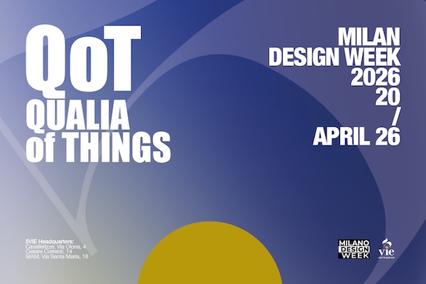 5VIE Design Week 2026 - 'QoT - Qualia of Things'